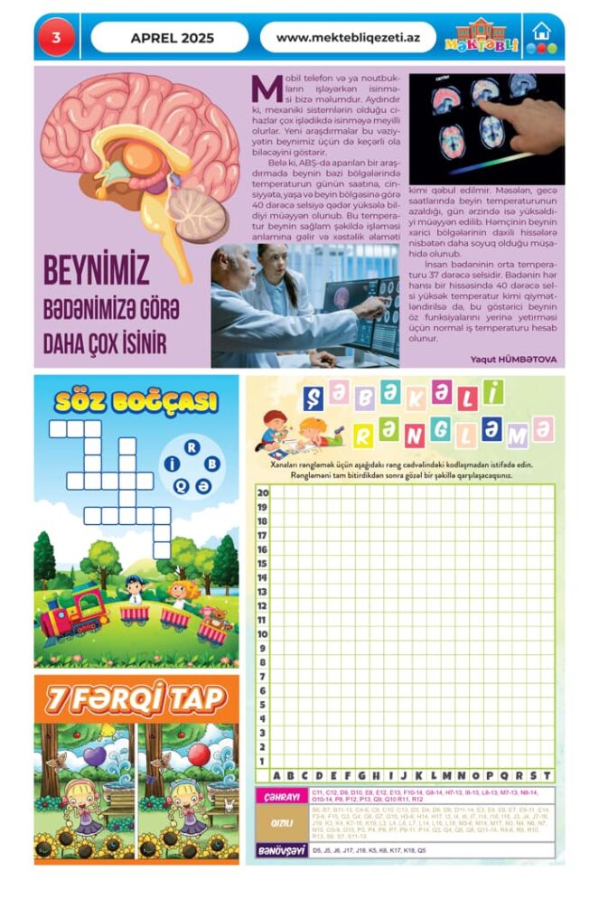 Qəzetin 2025-ci il aprel sayı - Image 2